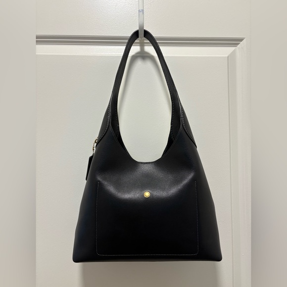 Coach Brooklyn 28 Bag Black/Brass CU068 - Picture 6 of 16